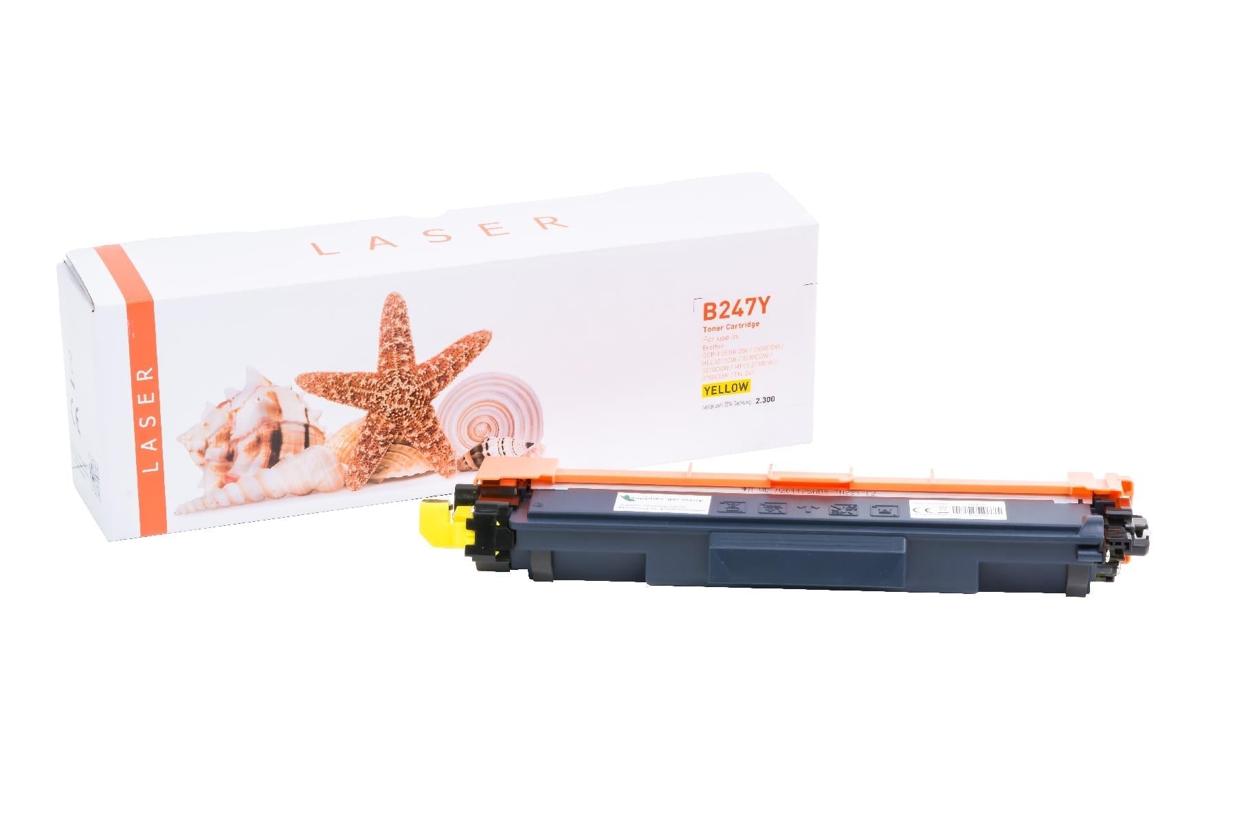 White Box TONTN247Y Alternativ Toner Gelb für Brother / TN247Y / 2.300 Seiten neu gelb