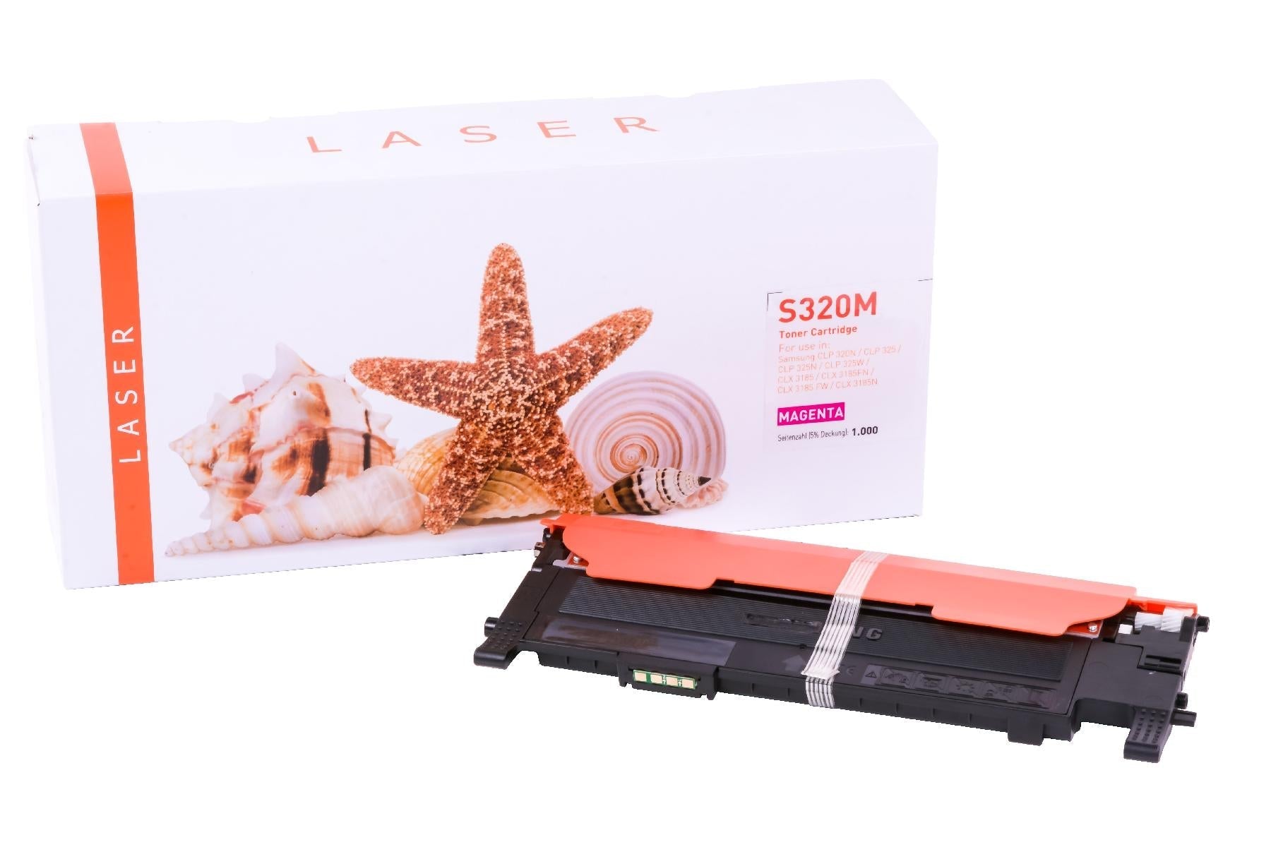 TONCLP320M Alternativ Toner Magenta für Samsung  / CLTM4072S/ELS / 1.000 Seiten