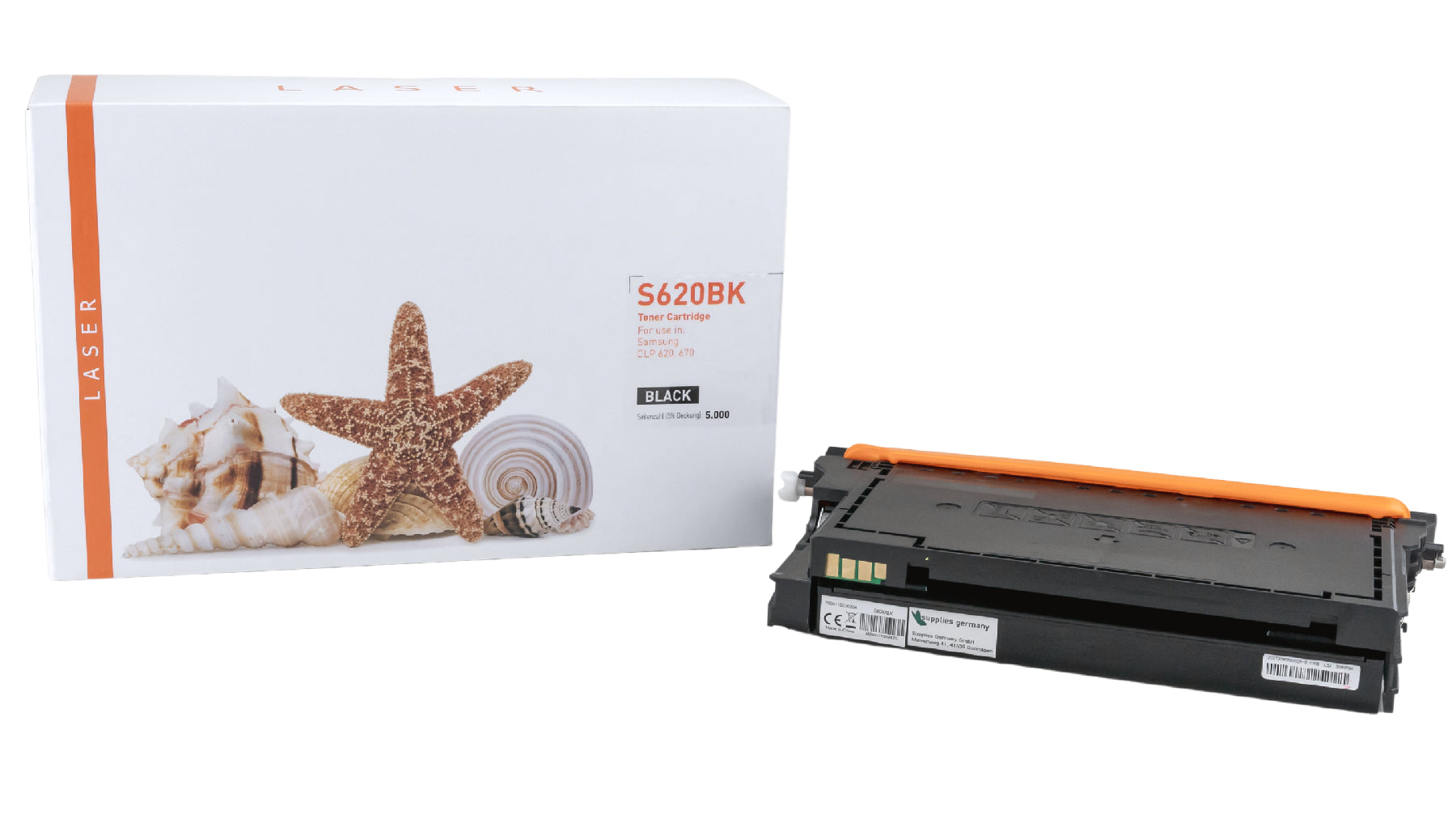 TONCLP620BK Alternativ Toner Black für Samsung  / CLTK5082L / 5.000 Seiten