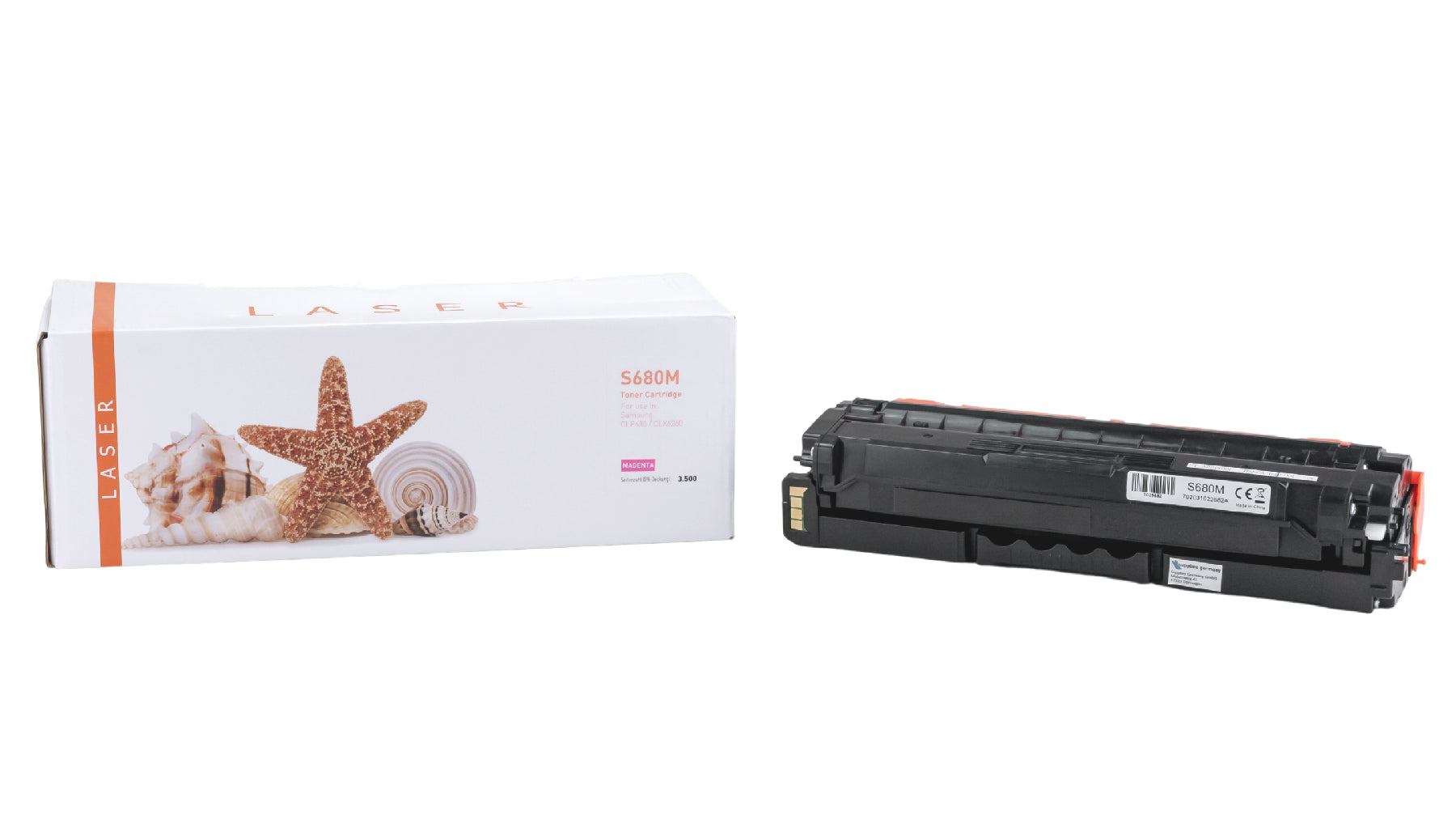 TONCLP680M Alternativ Toner Magenta für Samsung  / CLTM506L/ELS / 3.500 Seiten