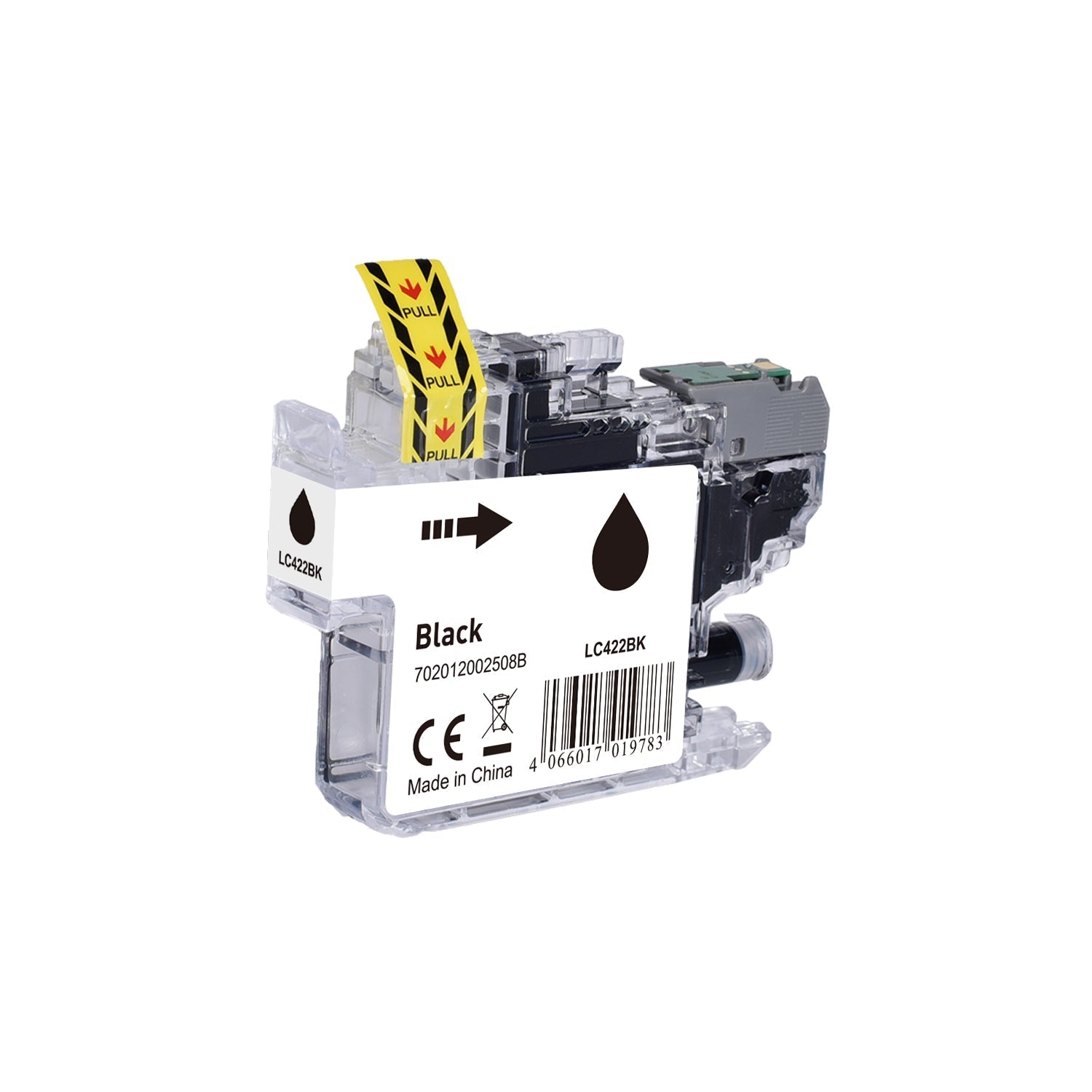 BULK LC422BK Alternativ (Pigment) Tinte Schwarz für Brother / LC422BK / 16ml