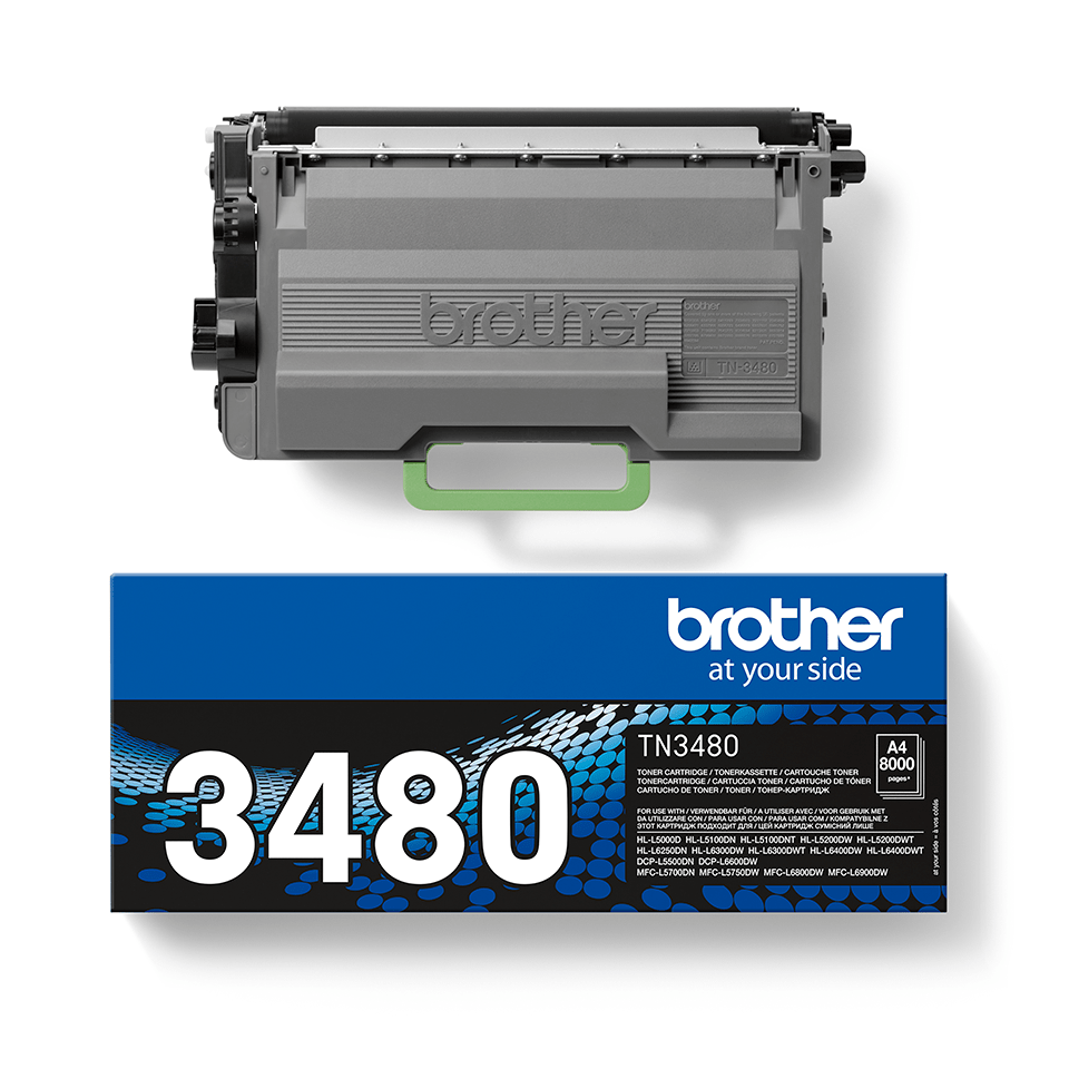 Brother TN-3480 Tonerkartusche – Schwarz Toner TN3480 - 0