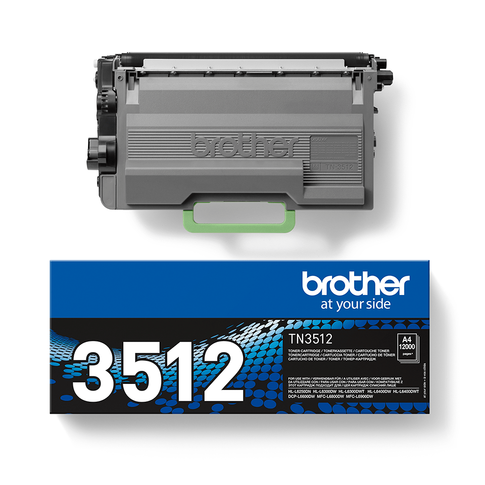 Brother TN-3512 Tonerkartusche – Schwarz - 0