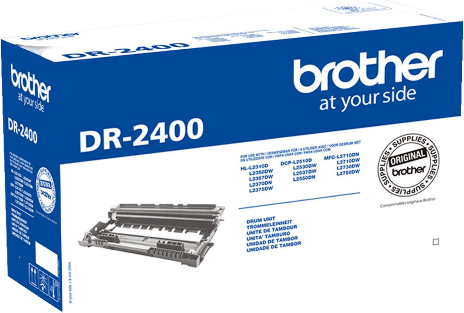BROTHER DR-2400 Trommeleinheit / DR2400 Trommel / 12000 S. Drum Kit original Brother